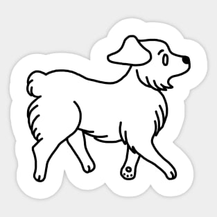 Willow the Aussie Sticker